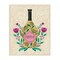 Stupell Industries Chic Floral Alcohol Bottle Canvas Wall Art Design by Louise Allen Designs